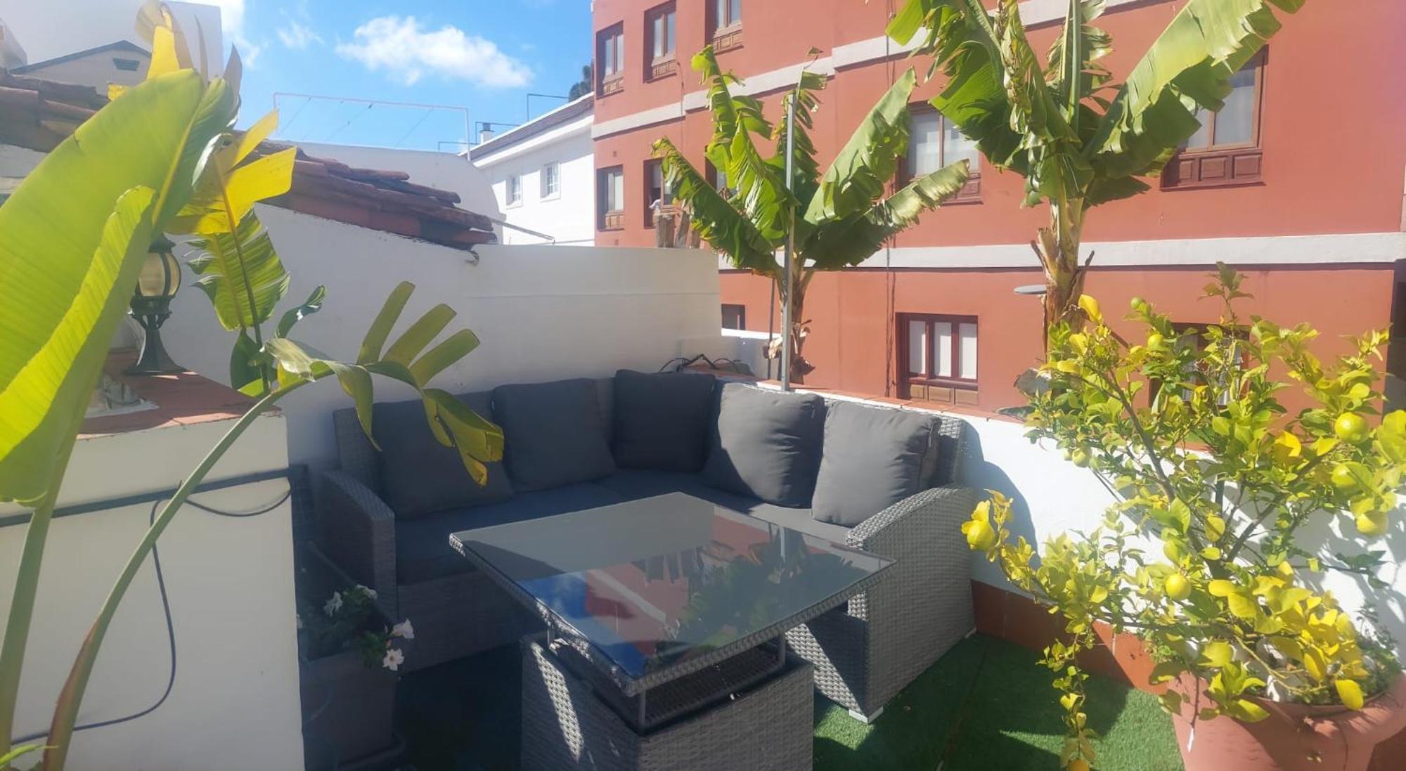 Agradable Casa Con Terraza Apartment ลาลากูนา ภายนอก รูปภาพ