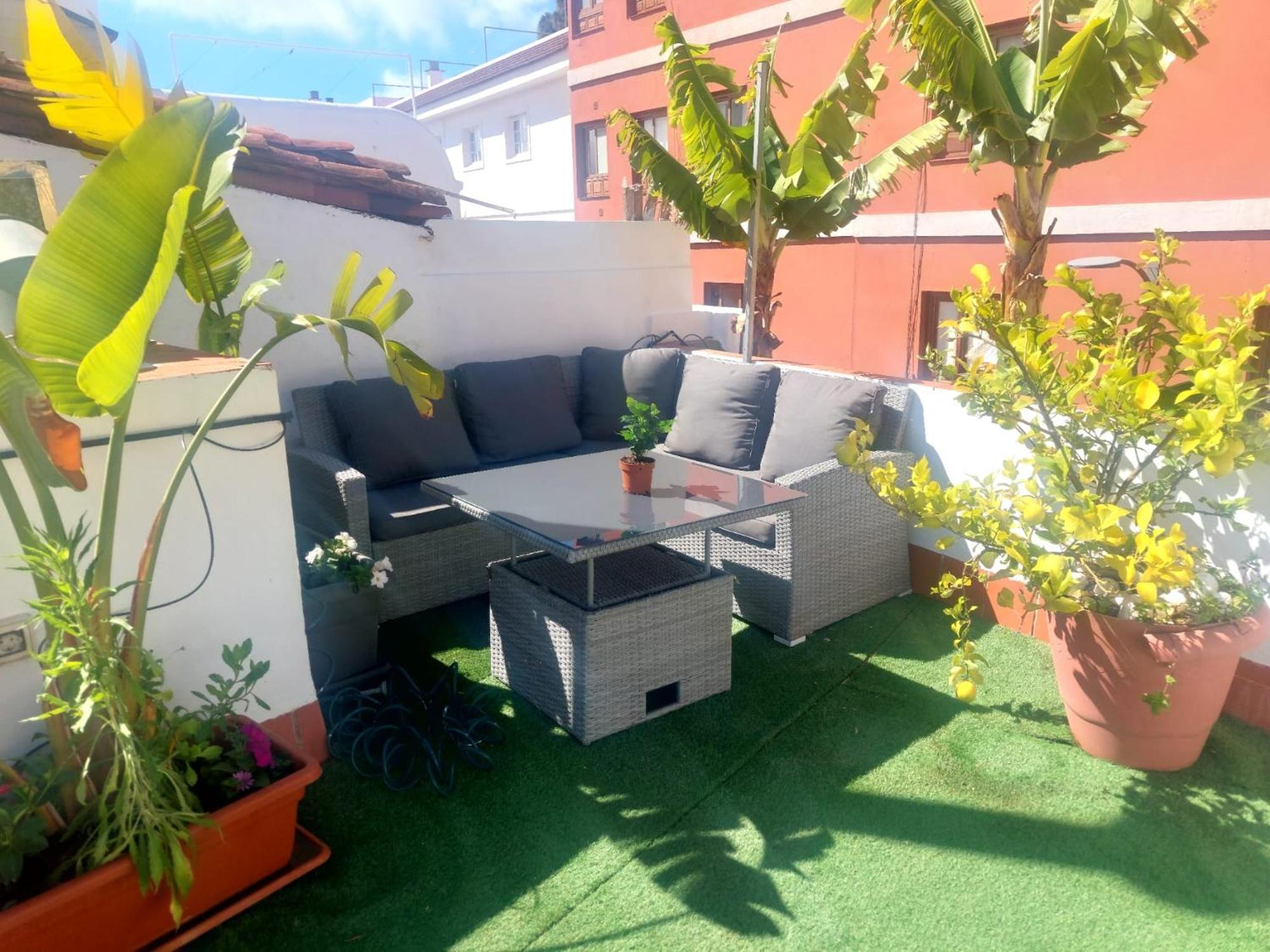 Agradable Casa Con Terraza Apartment ลาลากูนา ภายนอก รูปภาพ